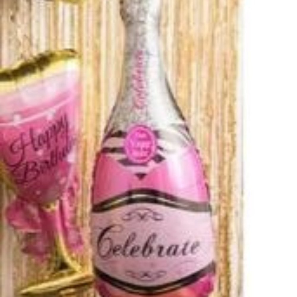 Oversized Champagne Balloon